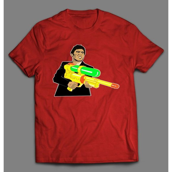 Next Level Apparel Other - TONY MONTANA SUPER SOAKER TOY GUN SHIRT